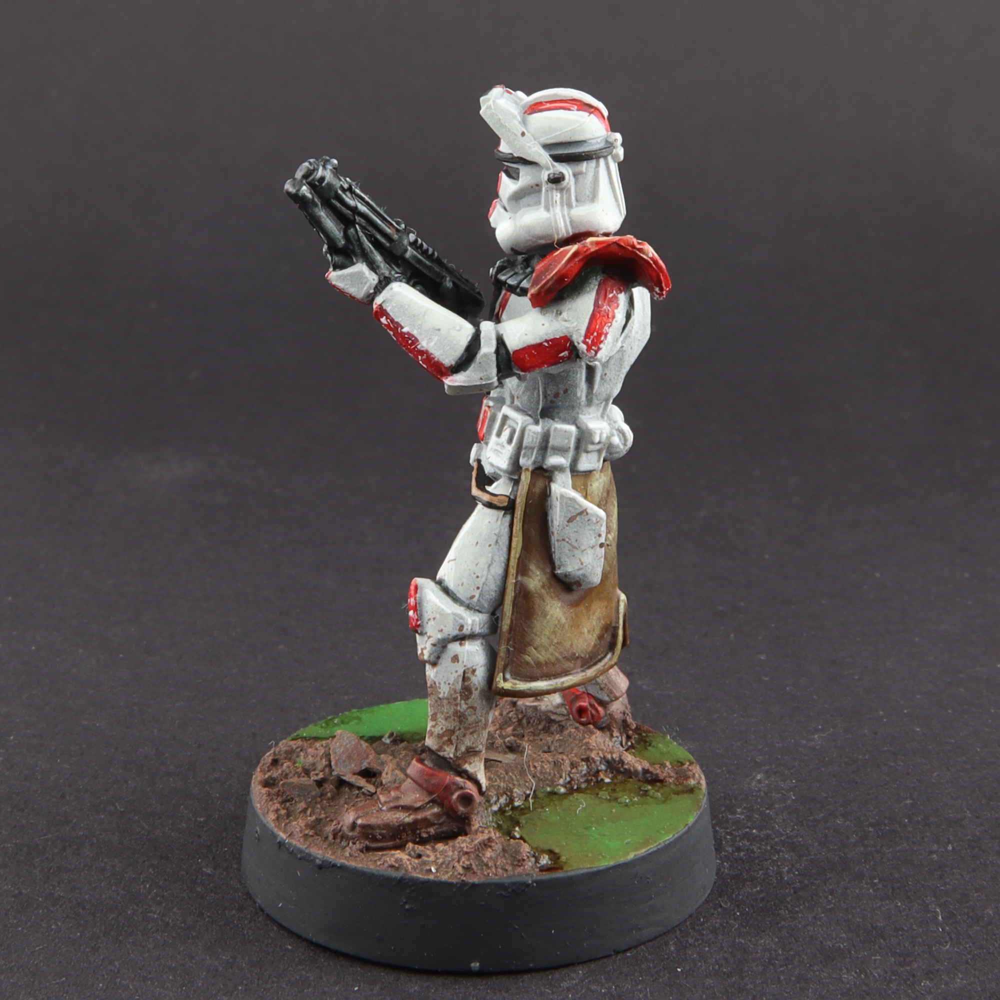 Star Wars Legion - Painted Clone Commander "Deviss" miniature