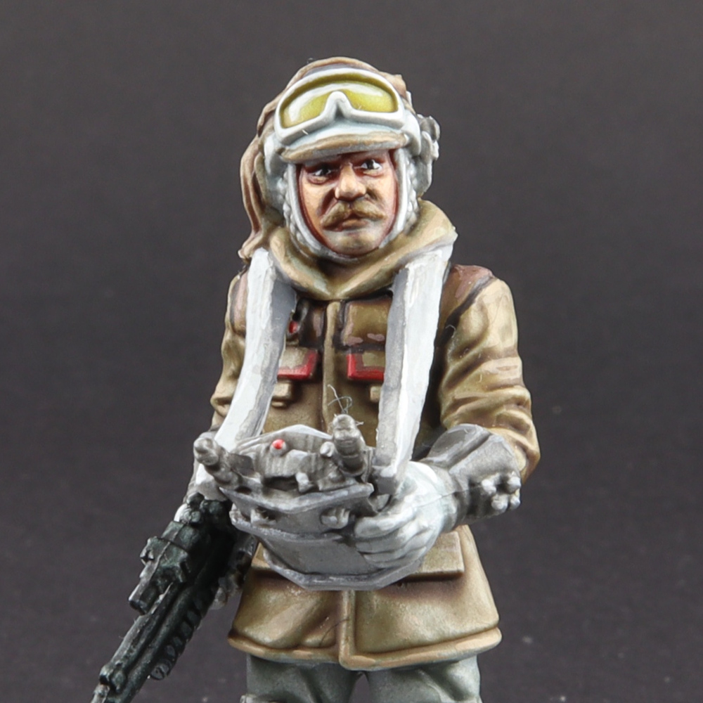 Star Wars Legion - Painted Major Bren Derlin miniature