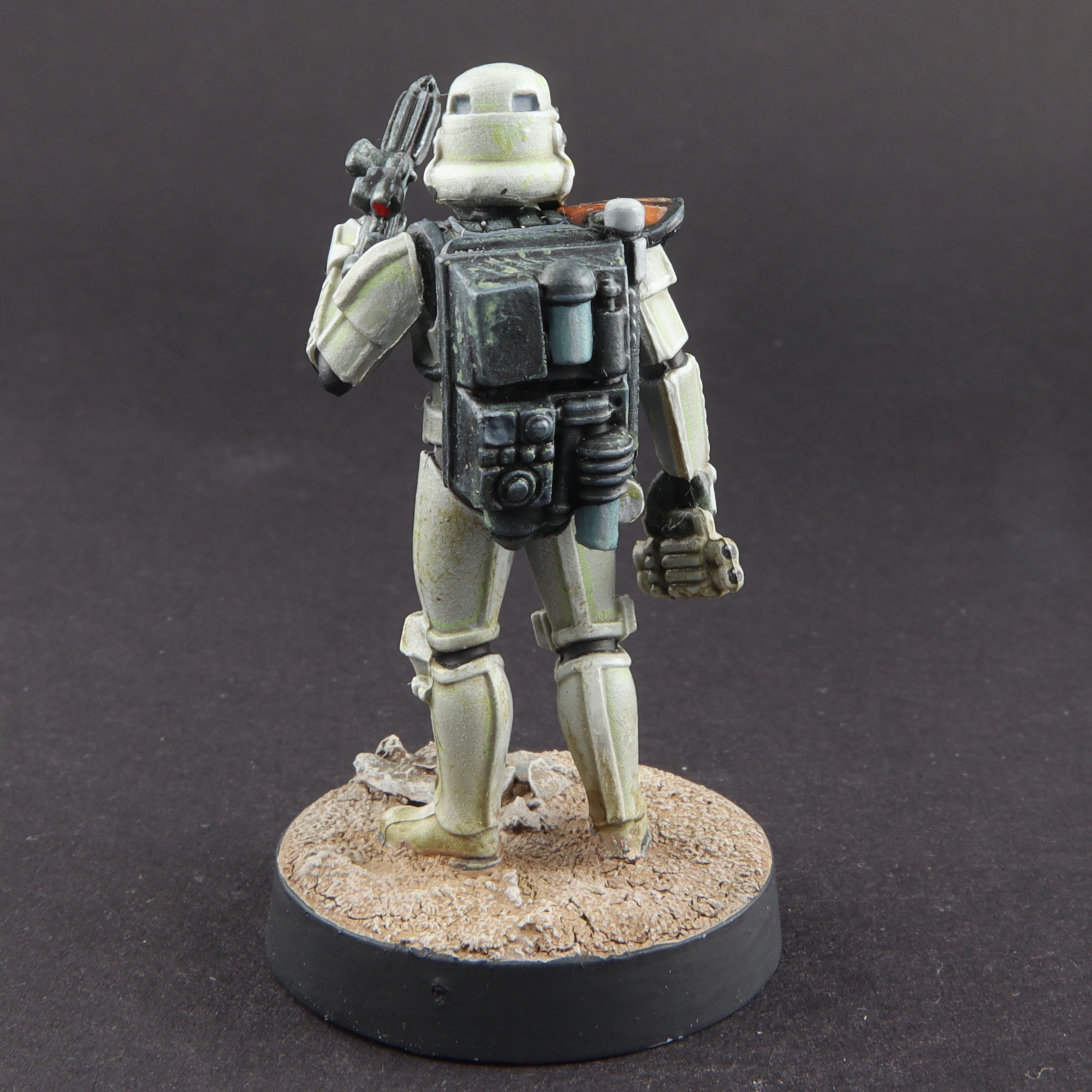 Star Wars Legion painted Sandtrooper Leader miniature