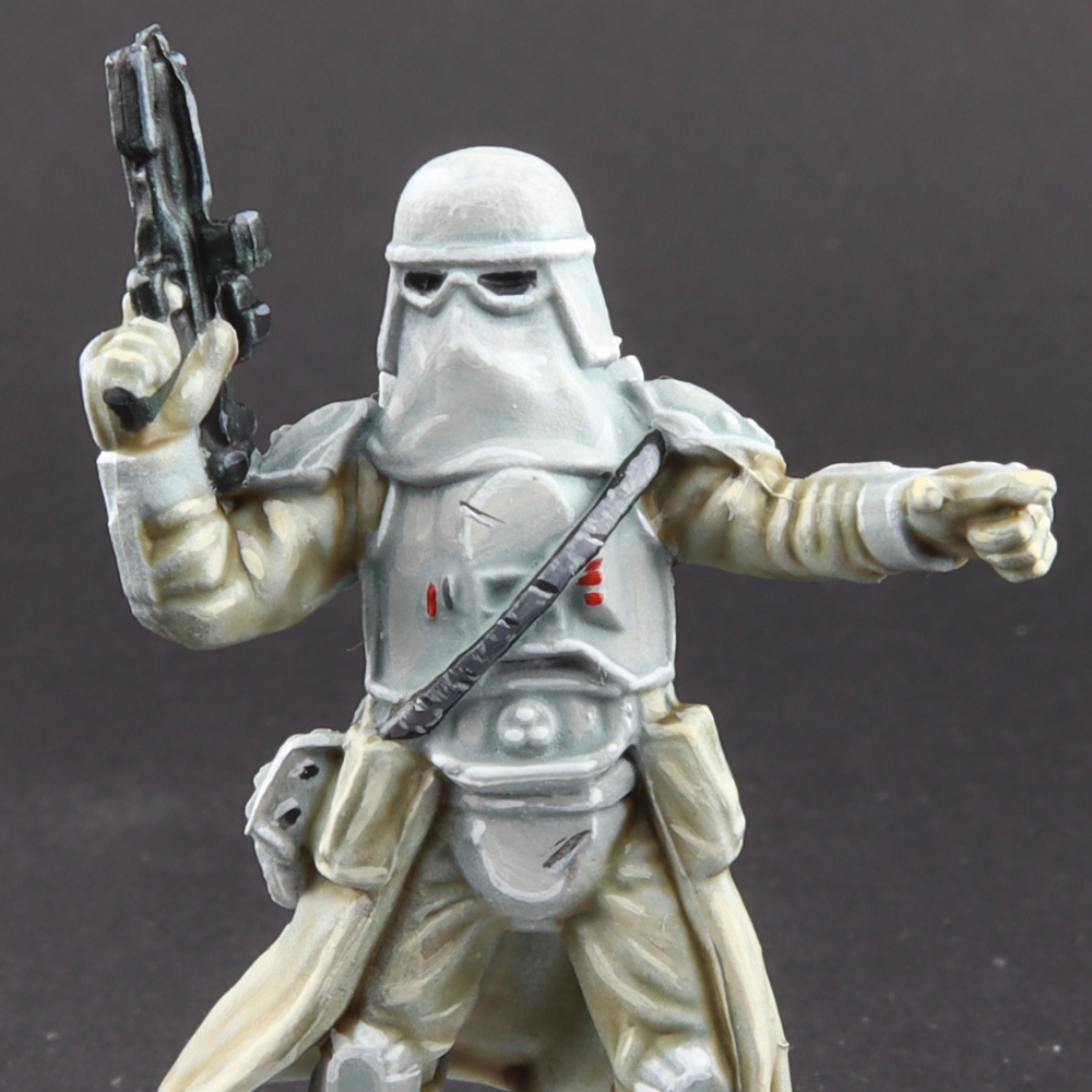 Star Wars Legion painted Snowtrooper Leader miniature