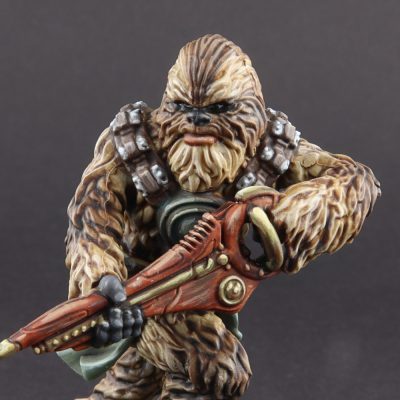 Star Wars Legion - Painted Wookiee Defender II miniature