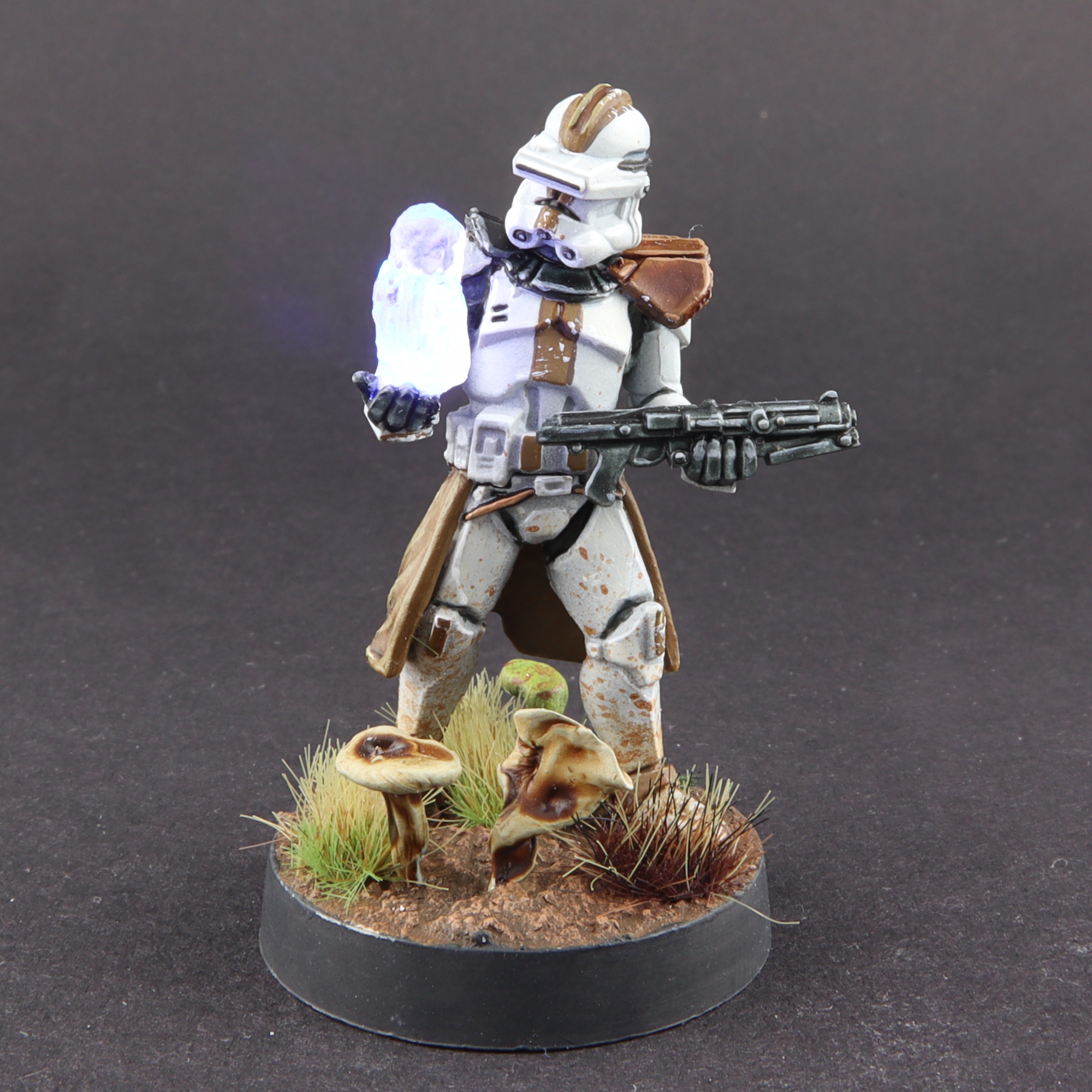 Star Wars Legion - Painted Clone Lieutenant "Galle" miniature