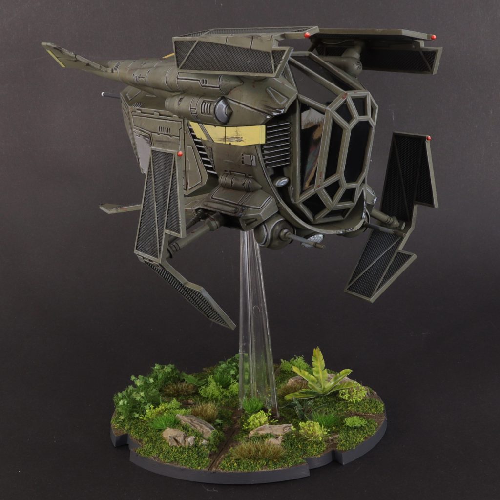 Star Wars Legion - Painted LAAT/le patrol gunship miniature front